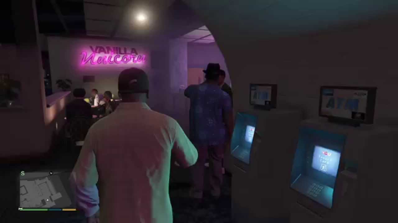 GTA 5 PS4 Vanilla Unicorn Strip Club