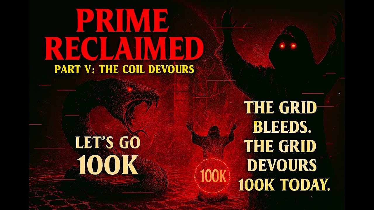 PRIME RECLAIMED &ndash; PART V: The Coil Devours 👁️  Abbas Icons to 100K&ndash;Let&rsquo;s Go!