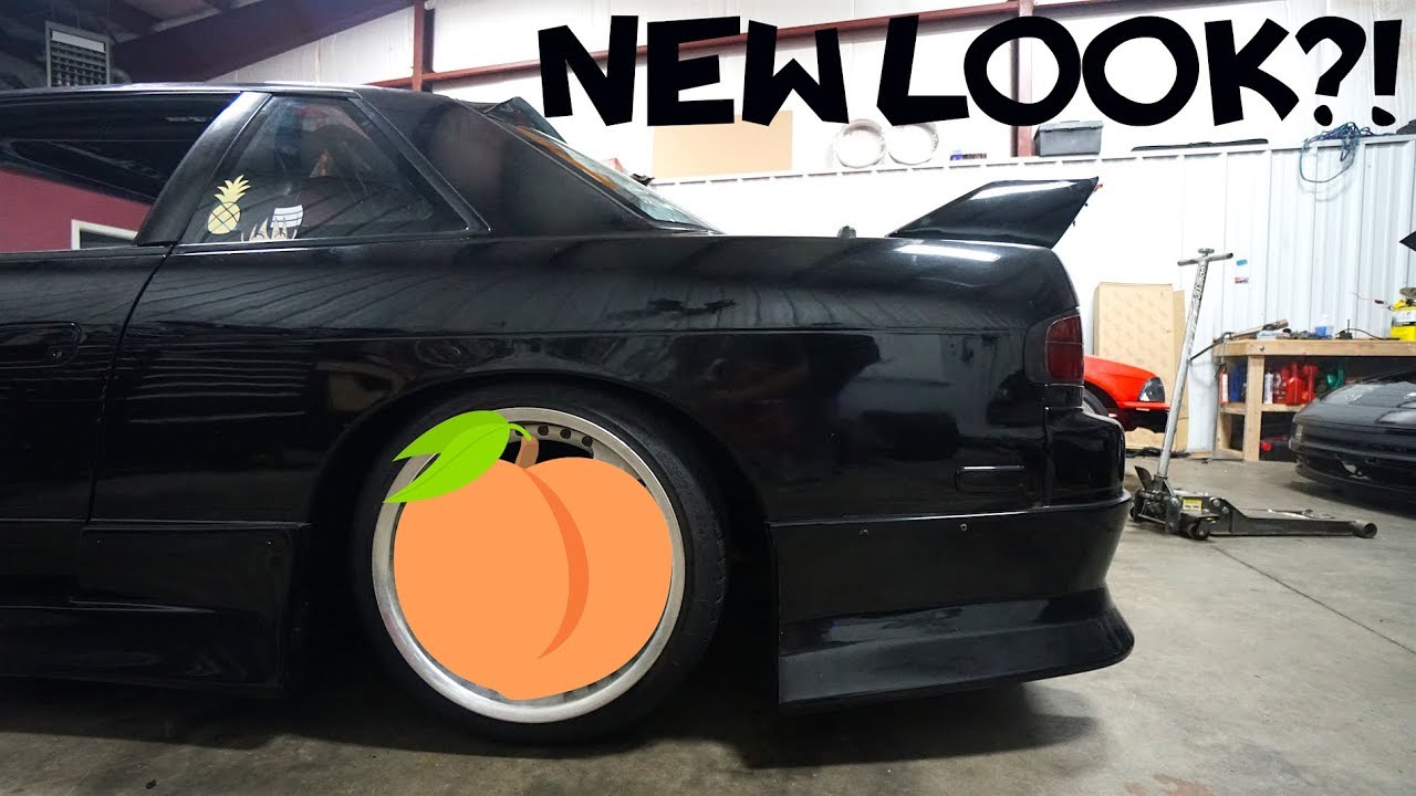 240SX GETS A NEW SET OF WHEELS!