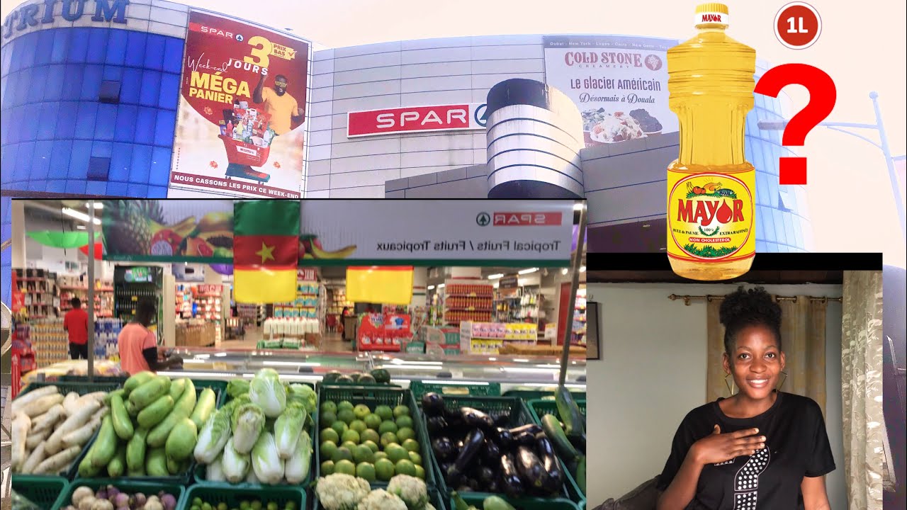 Shopping Inside The Biggest SPAR Supermarket In Douala and Here’s What Happened!
