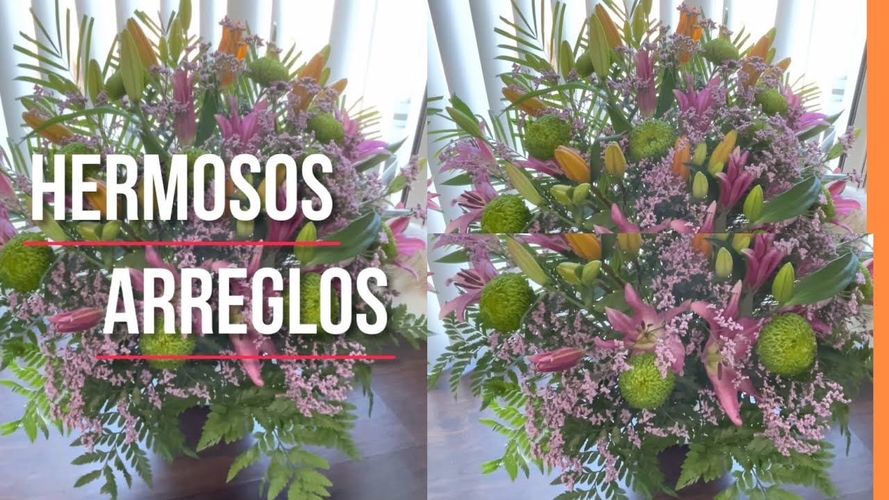 ARREGLOS de LIRIOS  fácil de hacer para toda ocasión 🌺🌺 #tatisblogsymas