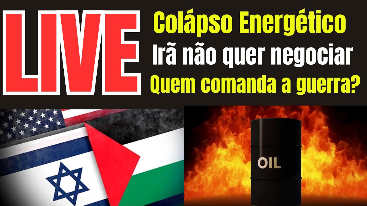 Irã, no comando, dita o Conflito; e quem comanda a Guerra do Ocidente é o Desespero