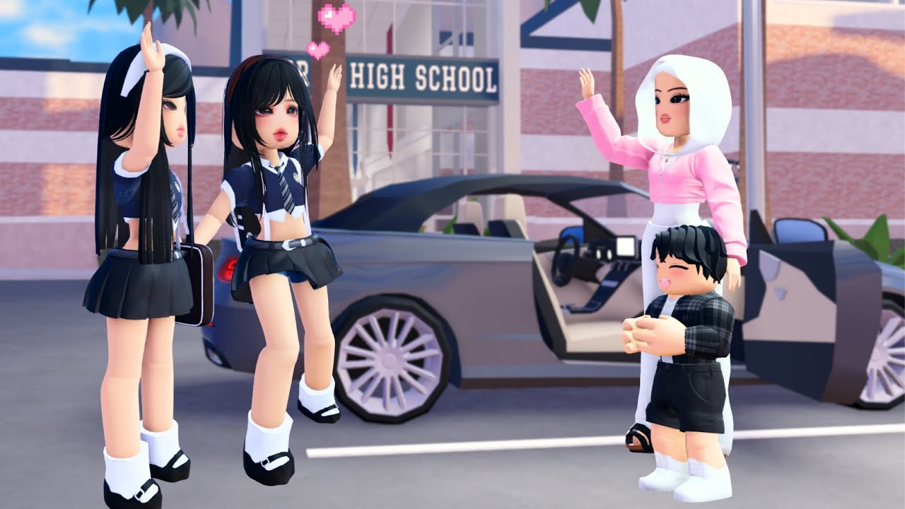 JEMPUT KAKAK PULANG DARI ASRAMA KE RUMAH BARU | 💖 Berry Avenue Roblox Indonesia