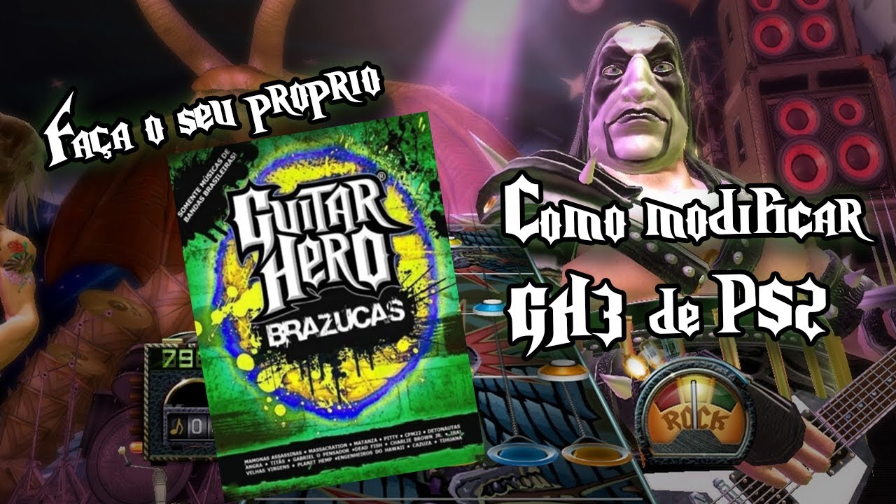 1.Como modificar Guitar Hero 3 de PS2