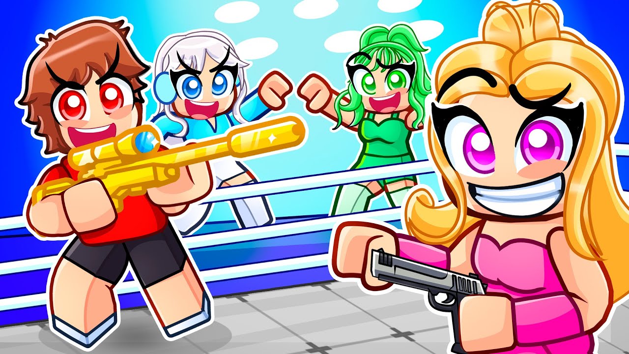 Roblox Rivals But It's TAG TEAM With MY CRAZY FAN GIRLS...