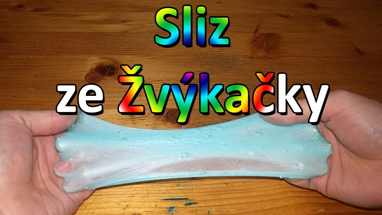 Jak Vyrobit Sliz Bez Lepidla Herkulesu | Jak Vyrobit Sliz ze Žv&yacute;kačky