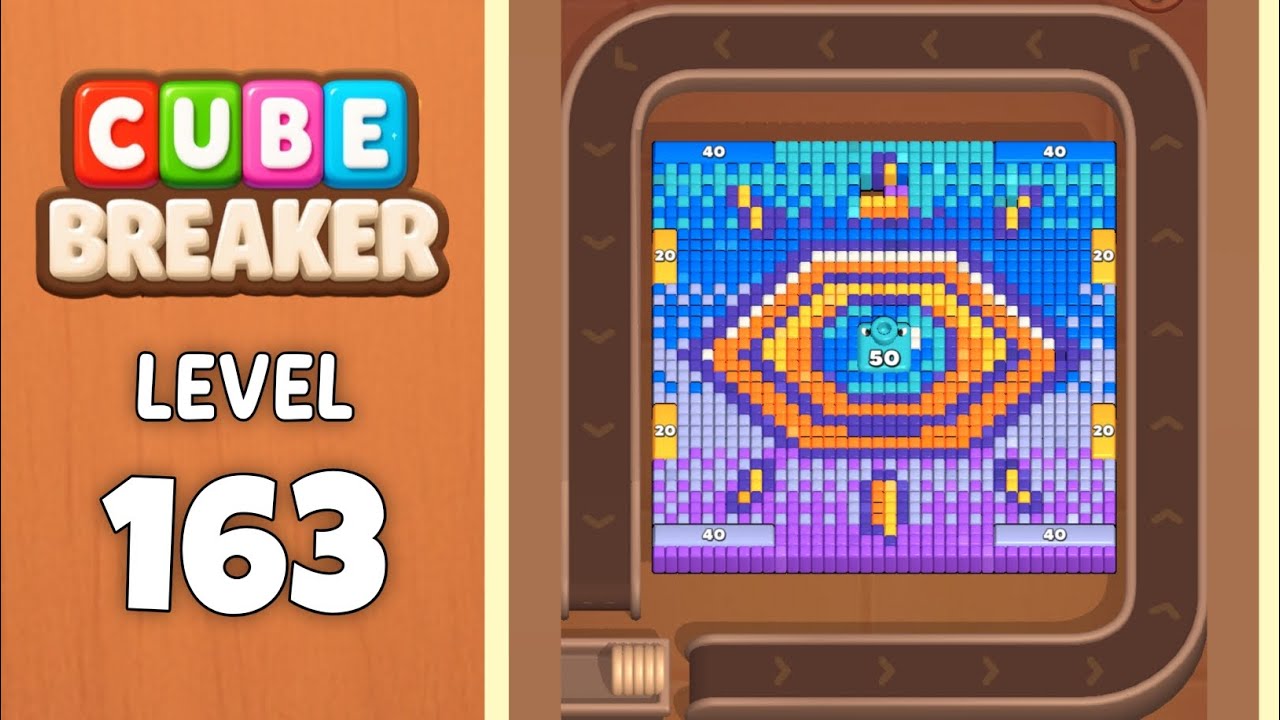 Color Cube Breaker level 163 solution