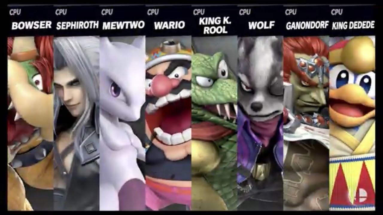 Super Smash Bros. Ultimate - Villains Free For All