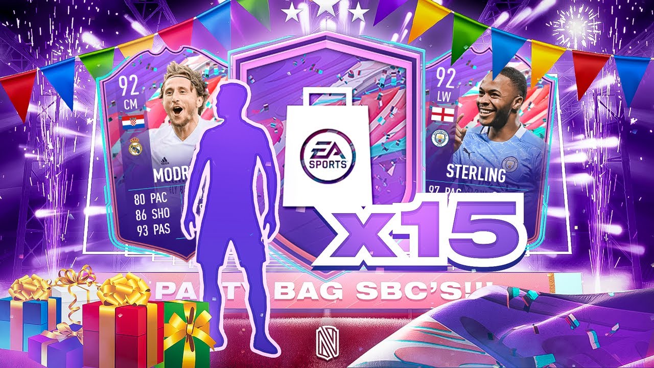 HUGE PULL!!! 15 x PARTY BAG PACKS!!!! FIFA 21