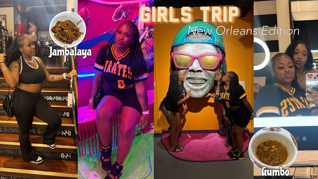 NOLA VLOG| 4 days in New Orleans! Food, Partying & More⭐️