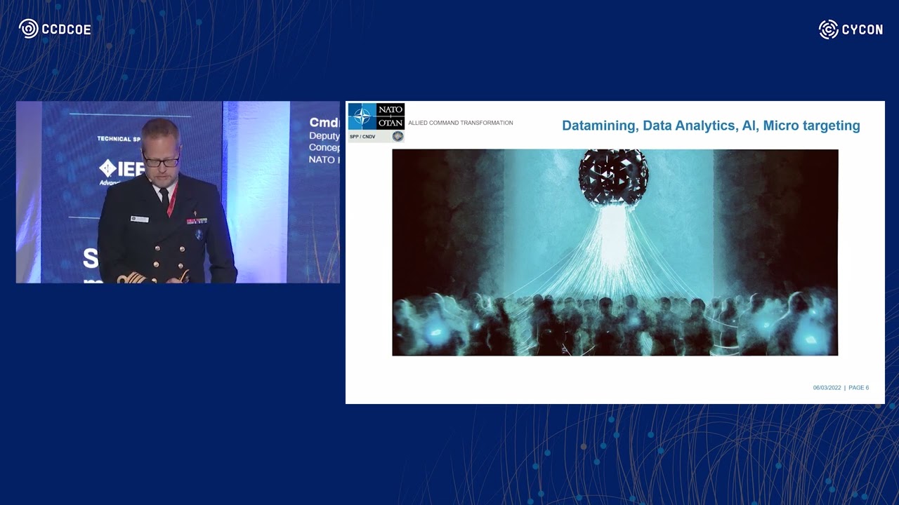 CyCon 2022 DAY 3 Panel: Cognitive Warfare &ndash; Hacking the OODA Loop