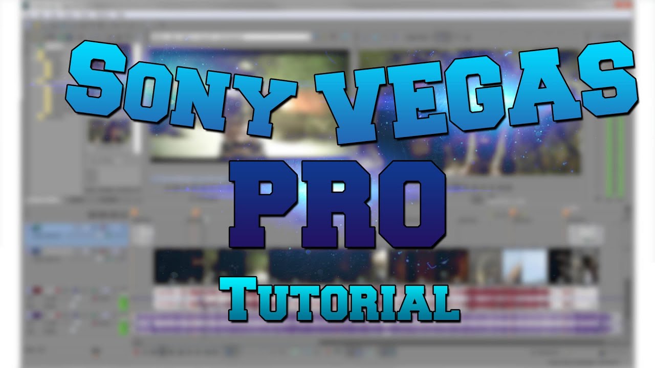 Sony Vegas Pro 13 Grundlagen Tutorial f&uuml;r Anf&auml;nger German  / SO SCHNEIDE ICH MEINE VIDEOS