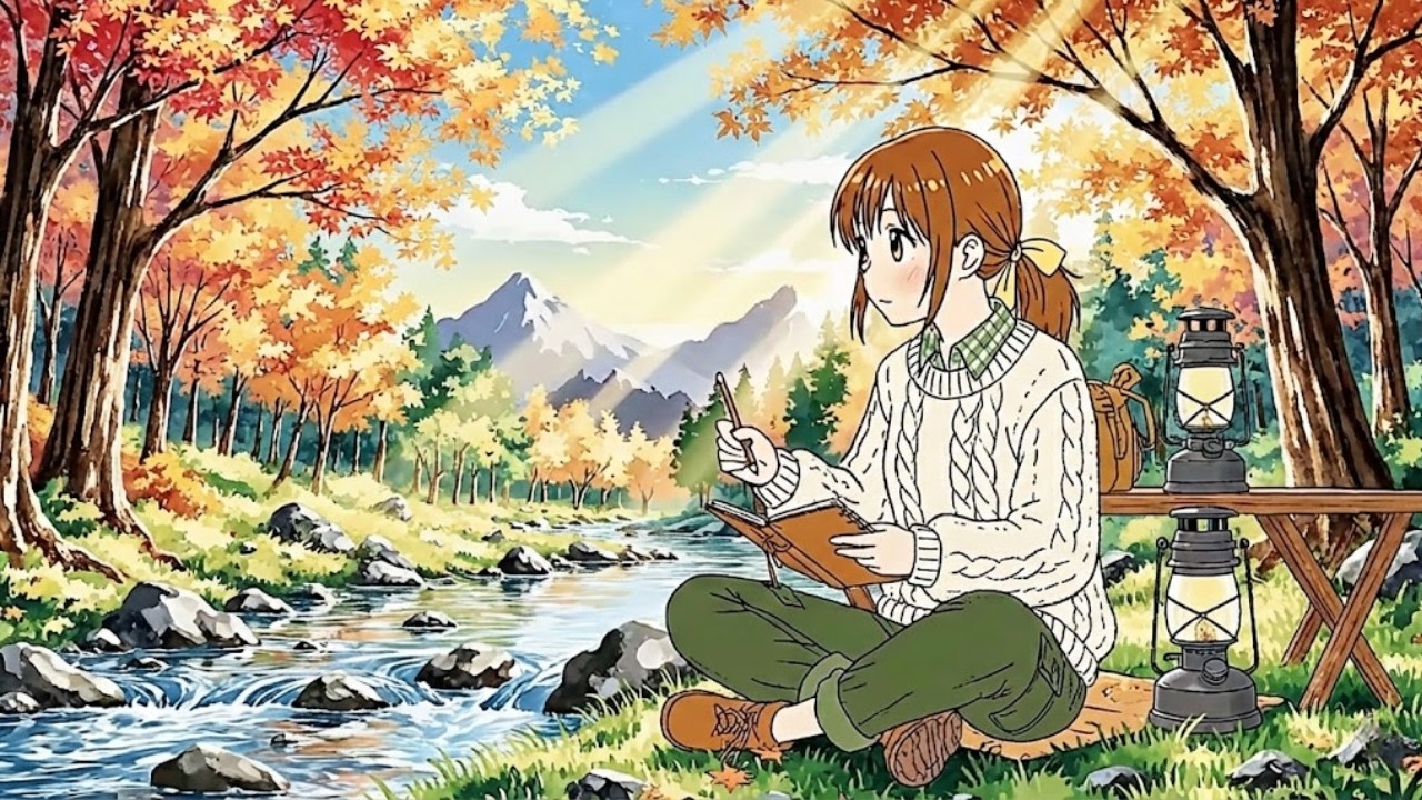A Quiet Family Camping Trip in Our Mobile Home Relaxing Rain Sounds 🌧️ 雨の音と癒しの時間