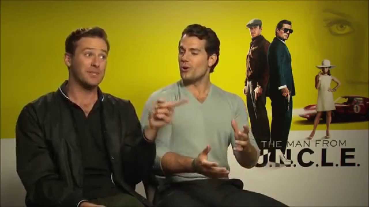 The Man from U.N.C.L.E funny interview moments