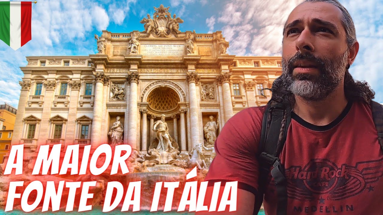 FONTANA DI TREVI -  Tour completo em ROMA