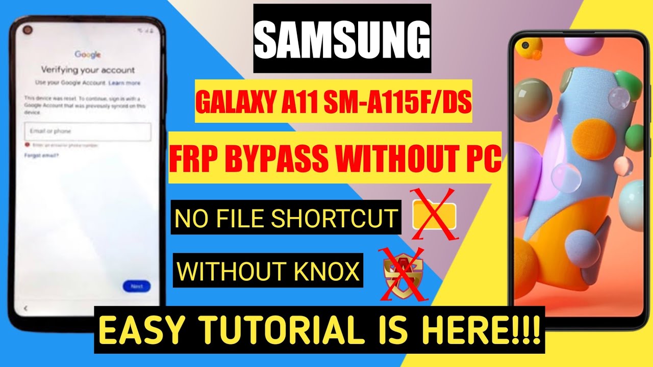 SAMSUNG A115F FRP BYPASS | USING TALKBACK METHOD | NO NEED PC| EASY TUTORIAL