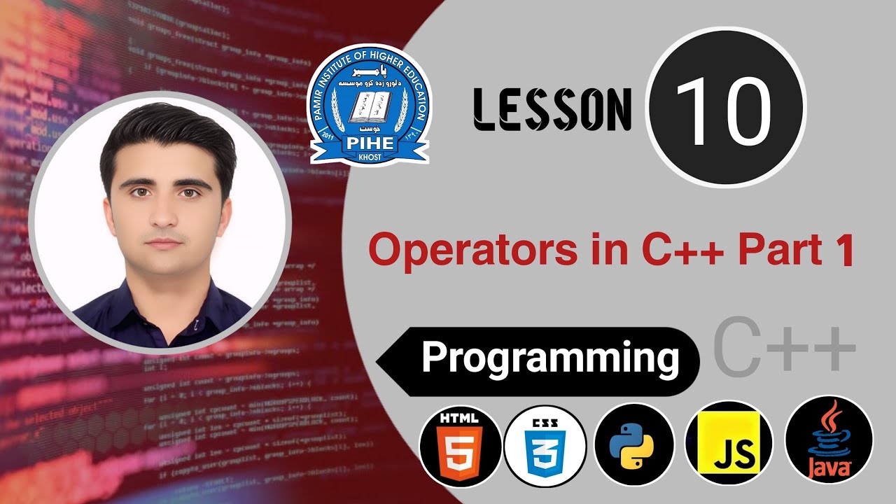 Mastering C++ Operators | Simple & Clear Explanation in Pashto
