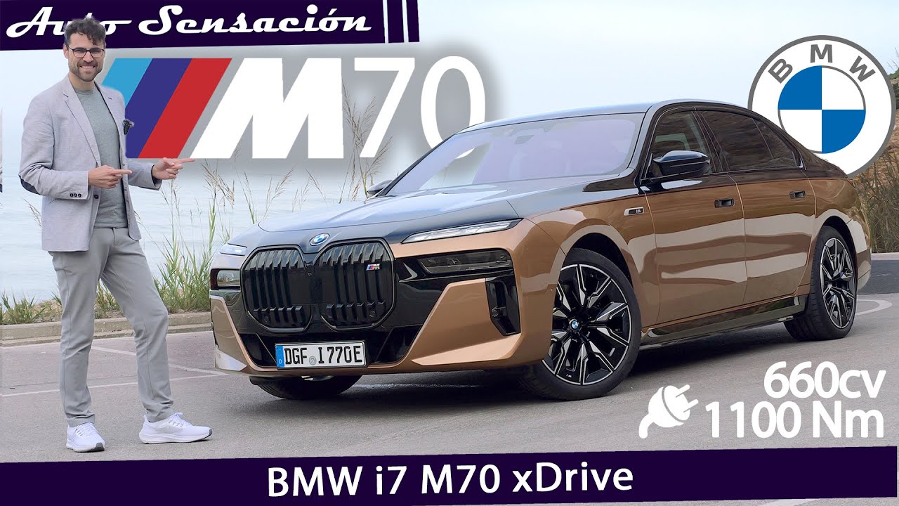 Prueba BMW i7 xdrive M70 2024  ¿El mejor sedán eléctrico del mundo?