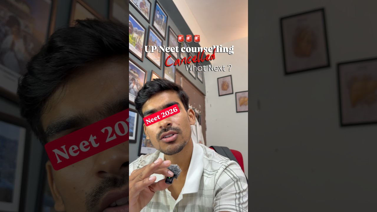UP NEET Counselling CANCELLED! 😱 Round 1 Fresh Start | High Court Big Decision
