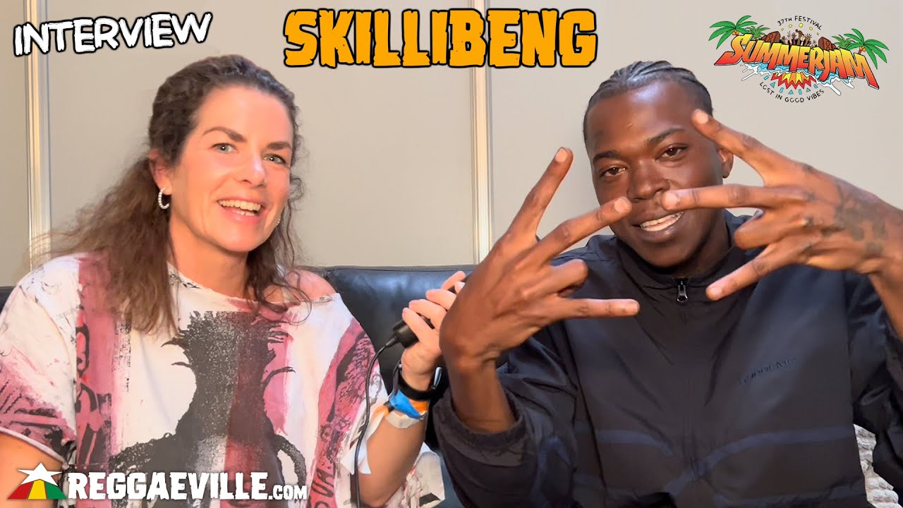 Skillibeng - Interview @ SummerJam 2024