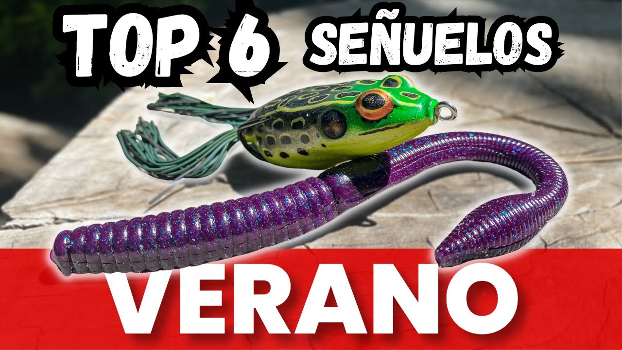 Debes usar estos señuelos para pescar MÁS en VERANO!!!