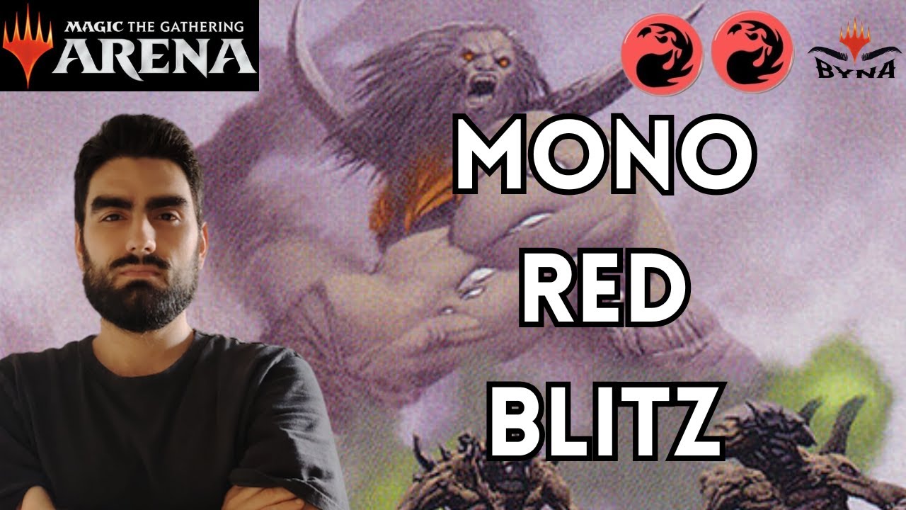 MONO RED BLITZ Historic bo1 #magicthegathering   #mtg #mtgarena