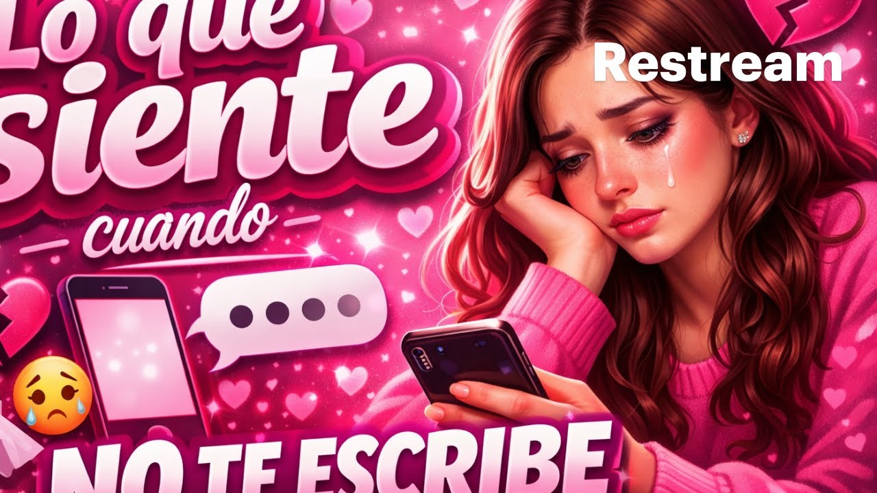 Lo que siente cuando no te escribe TAROT INTERACTIVO EN VIVO Y EN DIRECTO