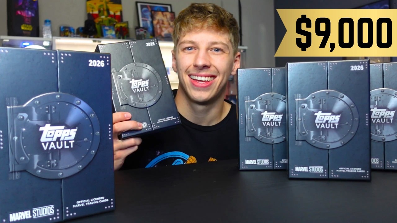 Распаковка самого дорогого продукта Marvel в истории! 2026 Topps Marvel Vault