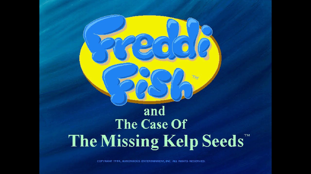 Freddi Fish and The Case of the Missing Kelp Seeds Full Walkthrough