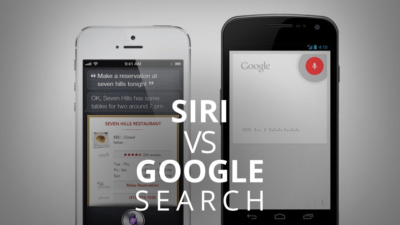 Siri vs Google Search: iOS 6 vs. Jelly Bean