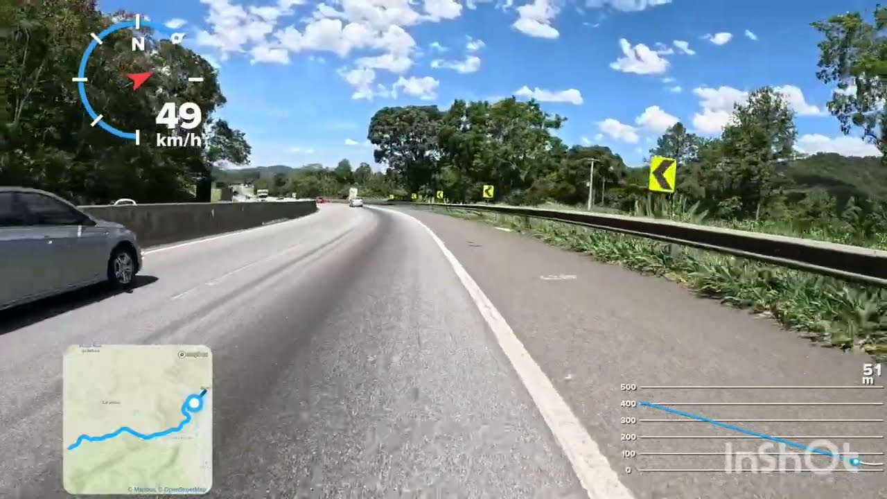 DE Bike DESCENDO serra DO mar BR 277 viaduto DOS PADRES até entrada de MORRETES