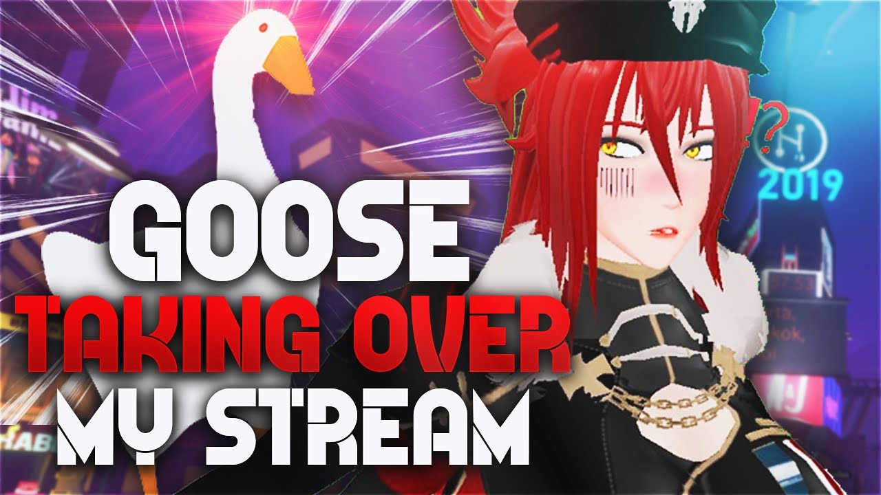 HAVING A GOOSE TAKE OVER STREAM - VTuber/VRChat