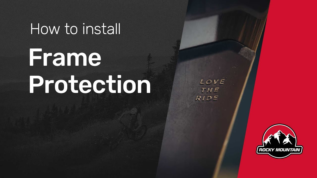 How to install Altitude frame protection, Spirit Guide, Canadian Shield, and cable covers