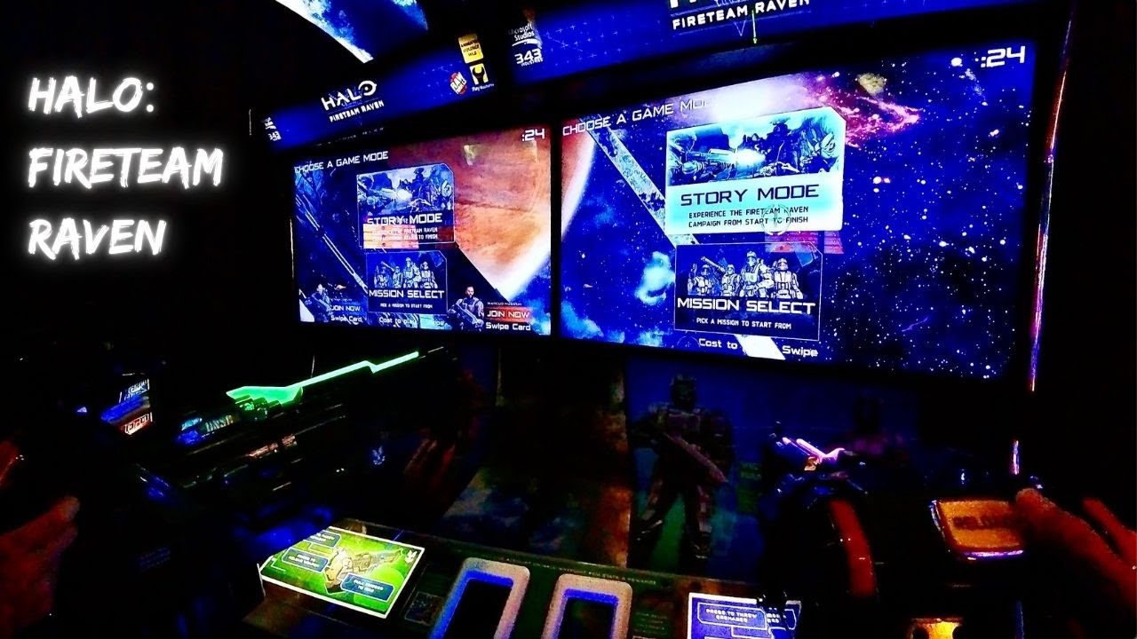 Halo: Fireteam Raven Arcade POV at Dave & Buster’s Austin – Full ODST Shooter Experience