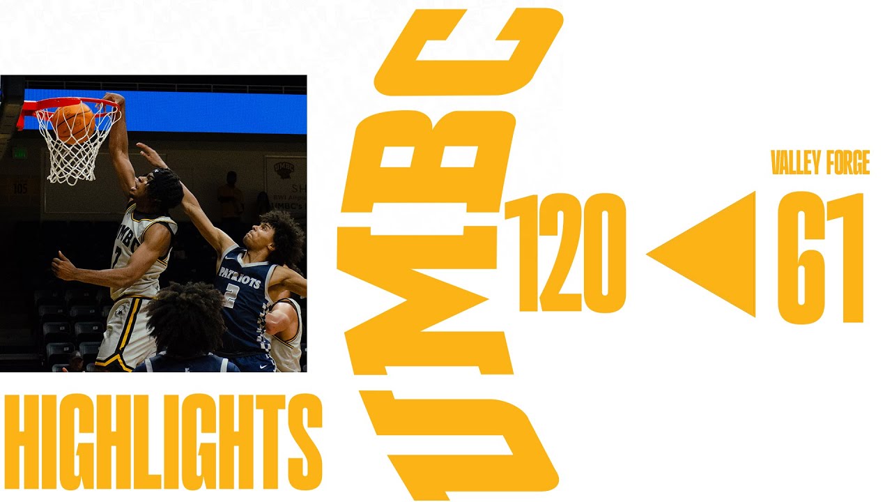 UMBC Men's Basketball vs Valley Forge | 11/11/24