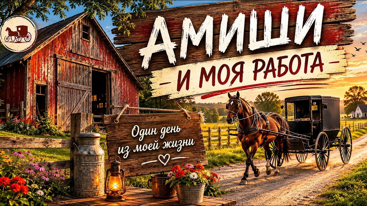 АМИШИ ‼️И МОЯ РАБОТА ‼️.