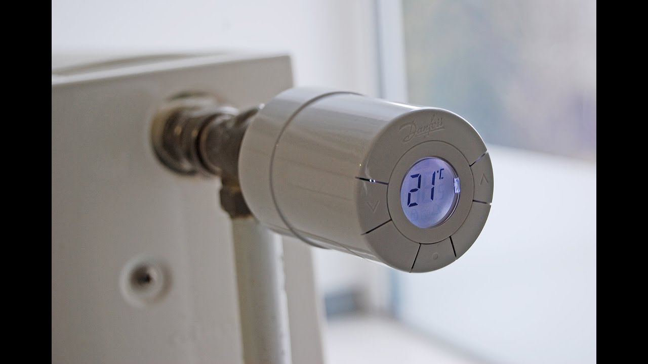 Настройка термоголовки Danfoss Living eco