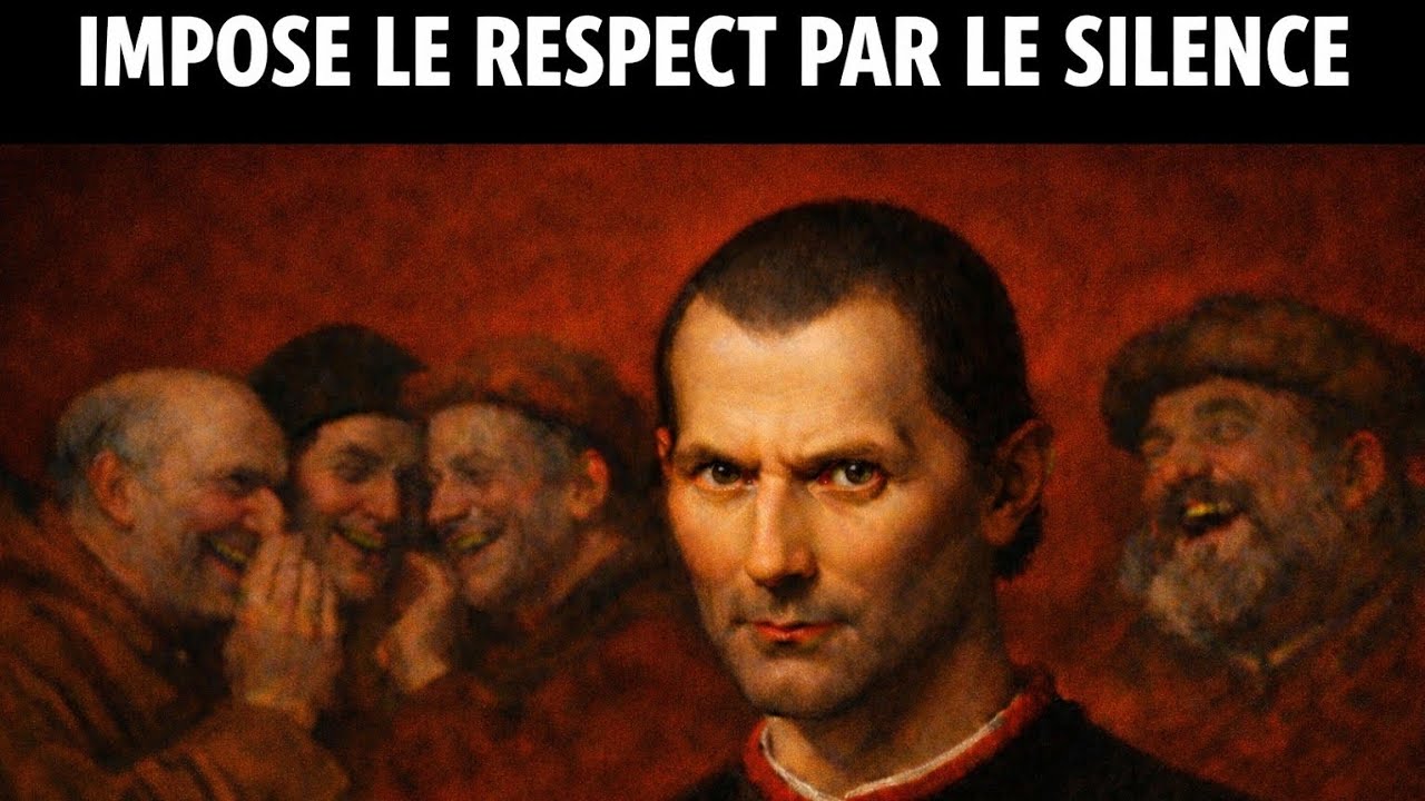  Utilise Le Silence Absolu Pour Gérer Le Manque De Respect Selon | Machiavel 