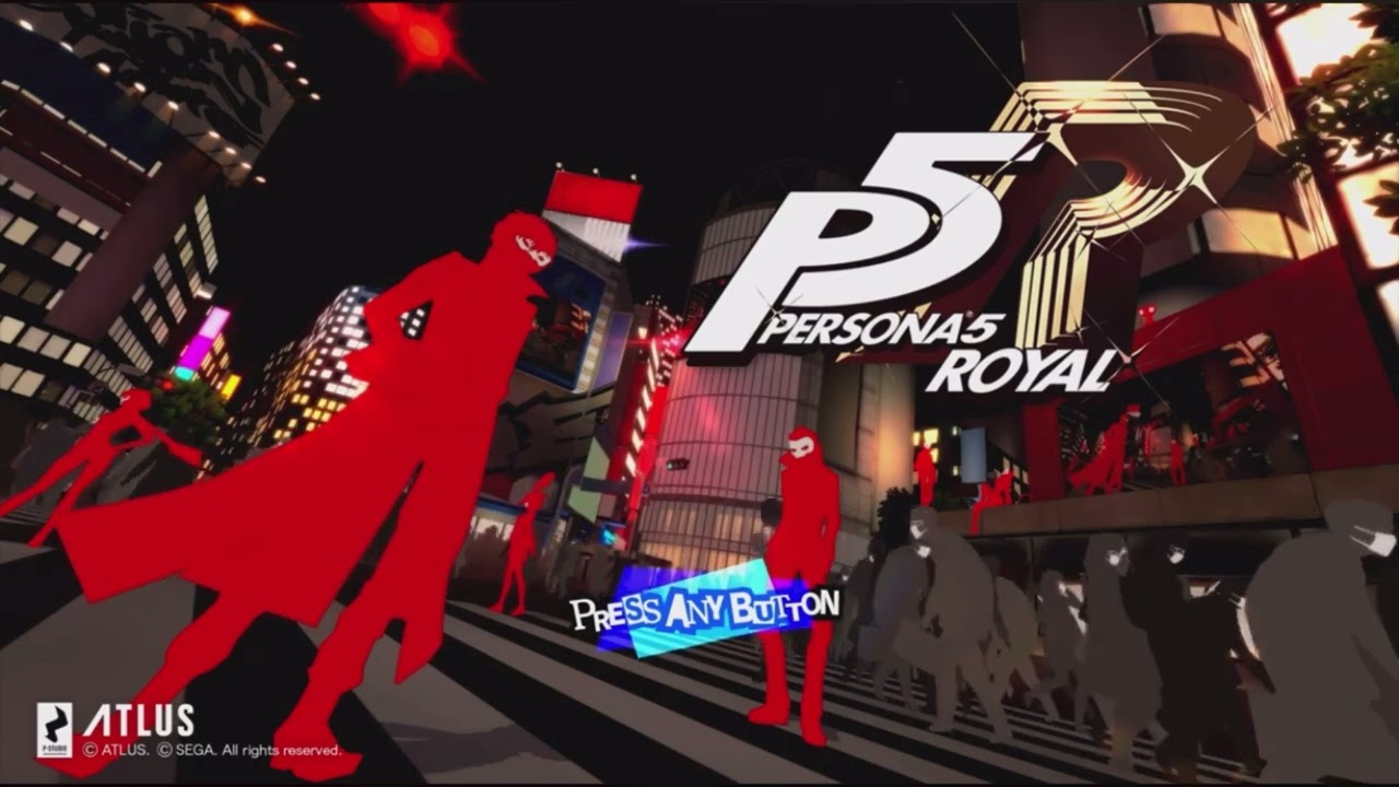 Persona 5 Royal Menu 1Hour