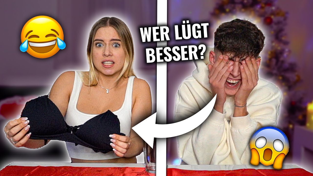 WER LÜGT BESSER?😳 mit meinem FREUND ❤️ - DAILY VLOG 7