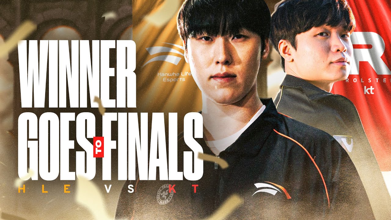 WINNER GOES TO FINALS - HLE VS KT - LCK PLAYOFFS 2025