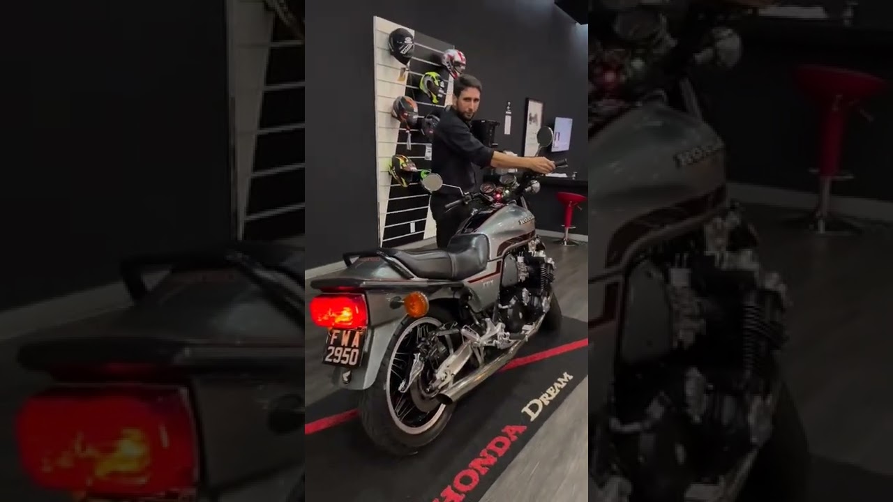 HONDA CBX 1050 - 6 CILINDROS COM RONCO DE F&Oacute;RMULA1