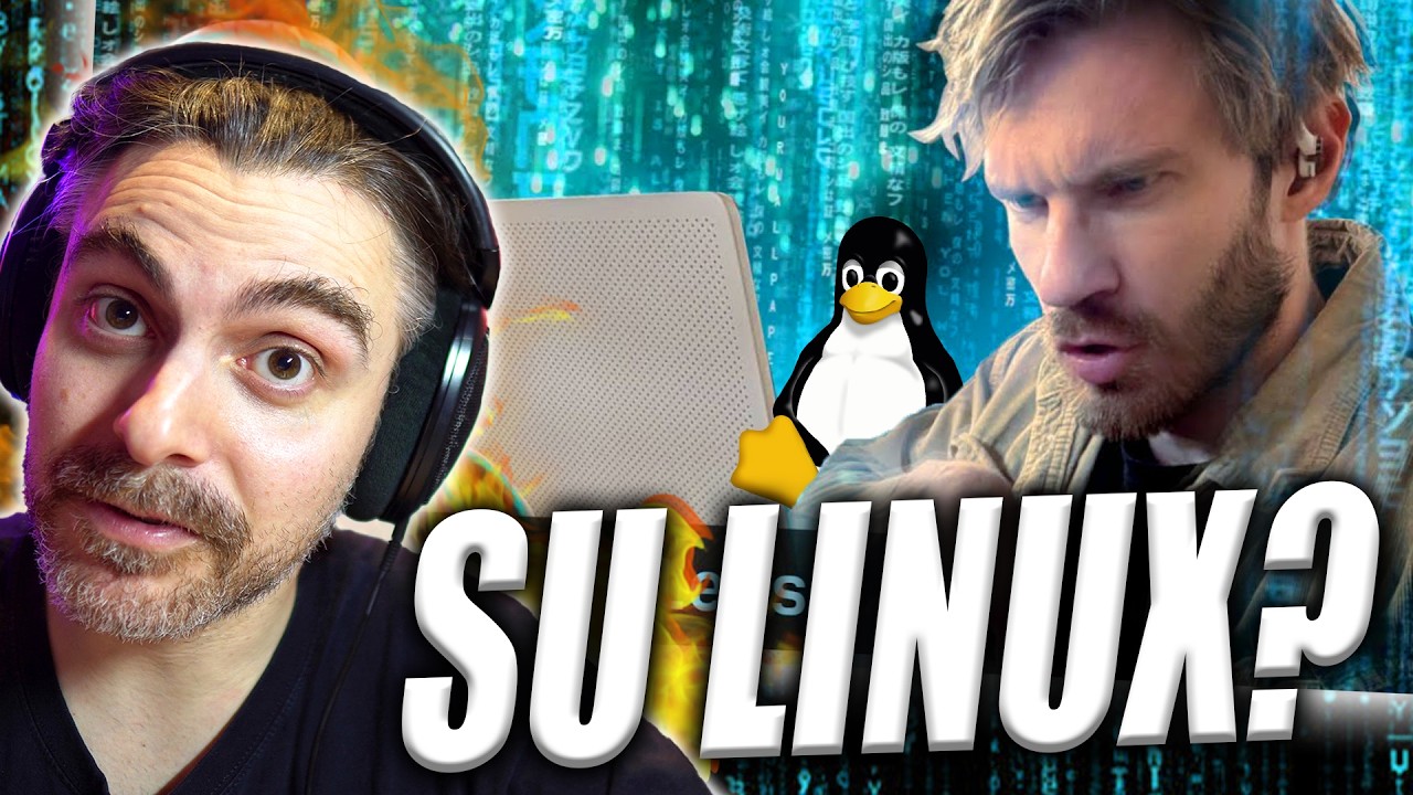PEWDIEPIE PASSA A LINUX! ORA È IL SISTEMA OPERATIVO PIÚ FAMOSO DEL MONDO!