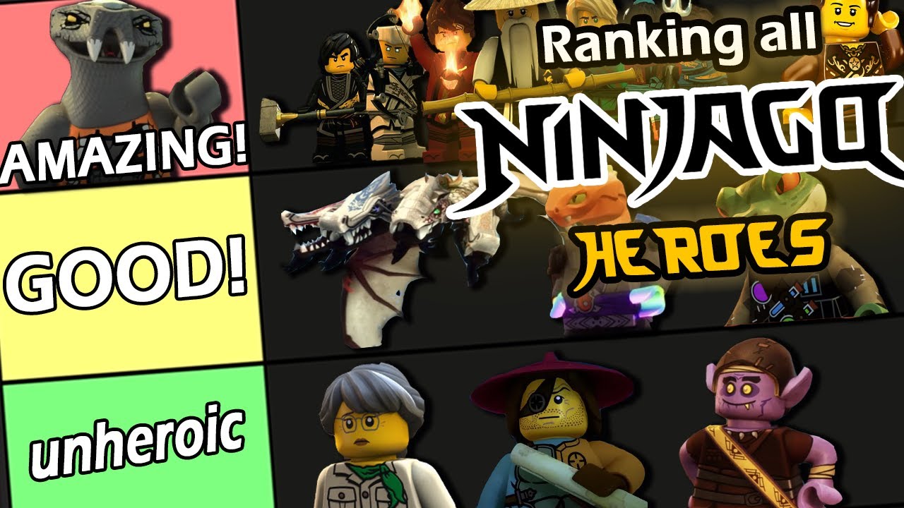 Ranking Every Ninjago Hero