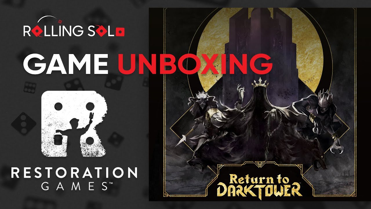 Return to Dark Tower + Expansions & Add-ons | Game Unboxing