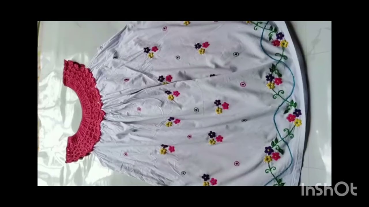 হাতের কাজের কিছু ড্রেসের ডিজাইন