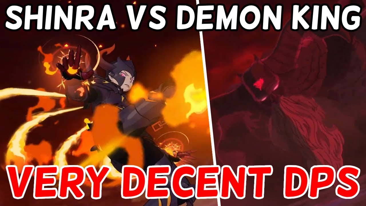 SHINRA VS DEMON KING, BETTER THAN I WAS EXPECTING!! - The Seven Deadly Sins Grand Cross