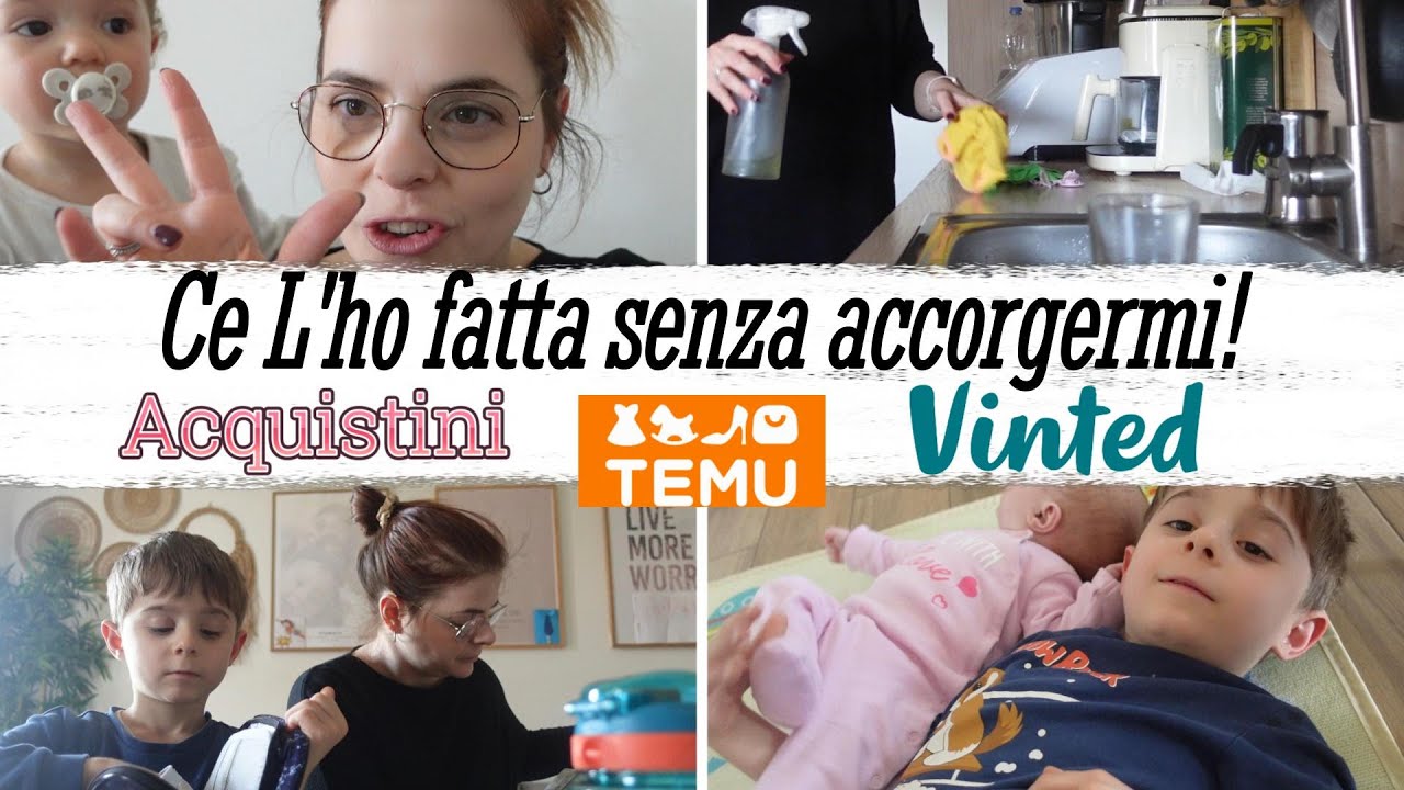 Ce l'ho fatta senza accorgermene! Acquistini TEMU e VINTED\Vita da mamma\