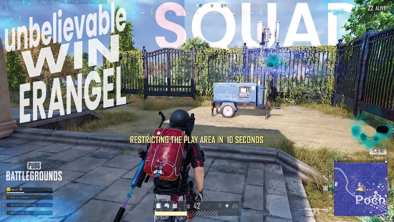PUBG PC SQUAD GAMEPLAY RTX 3060Ti | TOP 1 🏆ERANGEL WINNER