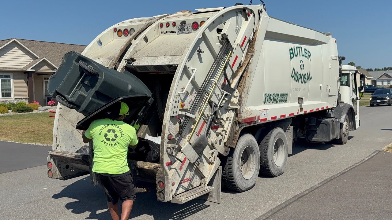 Butler Disposal’s Final Day’s In Clay - Garbage Truck Compilation!